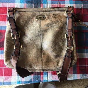 Fossil crossbody and matching wallet